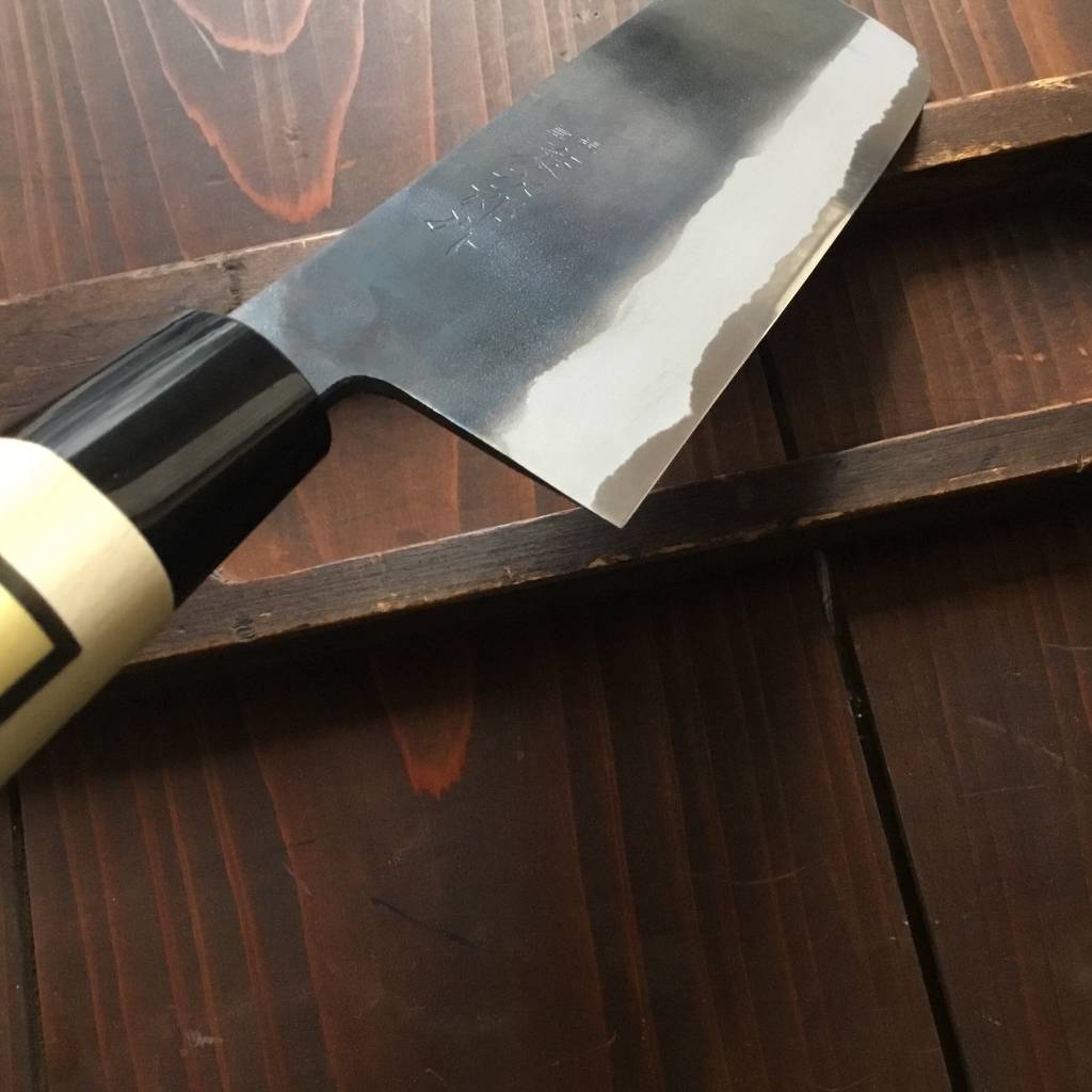 Tojiro 165mm Wa Nakiri Shirogami Kurouchi