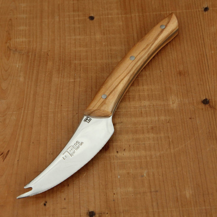 Néron Le Thiers 6cm Little Cheese Knife Olive Handle