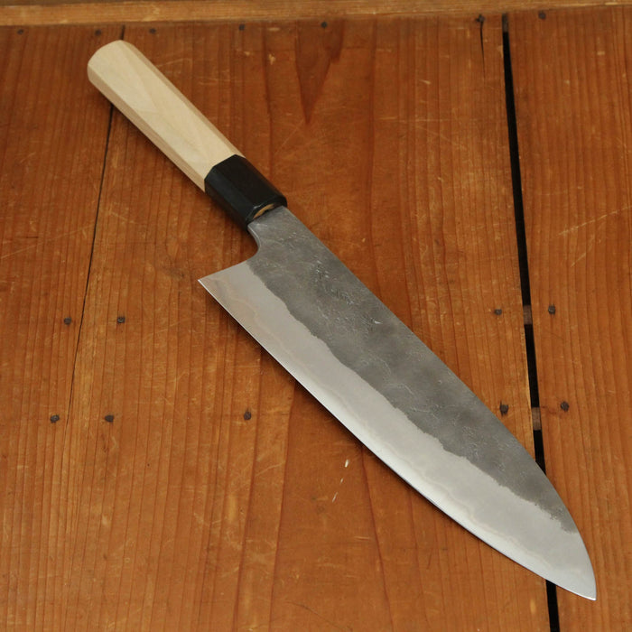 Sakai Kikumori 240mm Gyuto Aogami 2 Nashiji