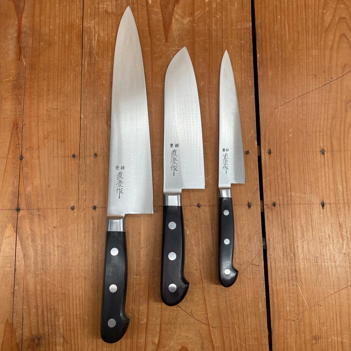 Naozumi Nihonkou Carbon Knife Set - 3 Pieces