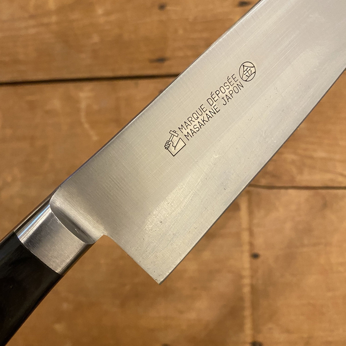 Masakane New Old Stock 195mm Gyuto SK Carbon Steel Pakka