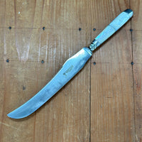 Vintage H Boker & Co Tree Brand 6" Carving Knife Carbon Mother of Pearl 1920-30