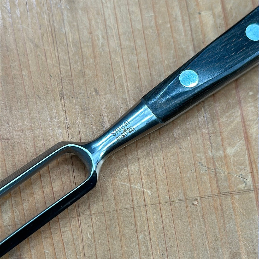 Stubai 6" Bayonet Fork Stainless 1970s 80s Germany