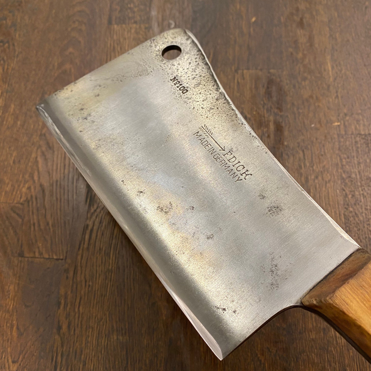 F Dick 7” Cleaver Carbon Steel 1960’s-70’s
