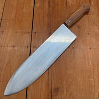 No 1 Dehillerin 300cm / 12.5" Abattre Heavy Chef Knife Stainless Steel Rosewood 22 oz