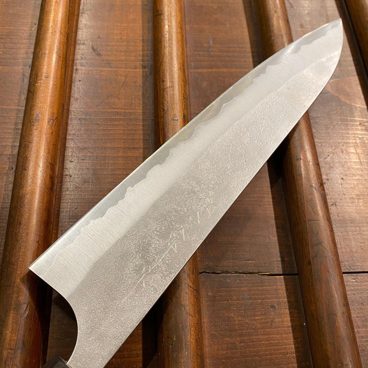 Kanehiro 240mm Gyuto Aogami Super Cherry / Ebony