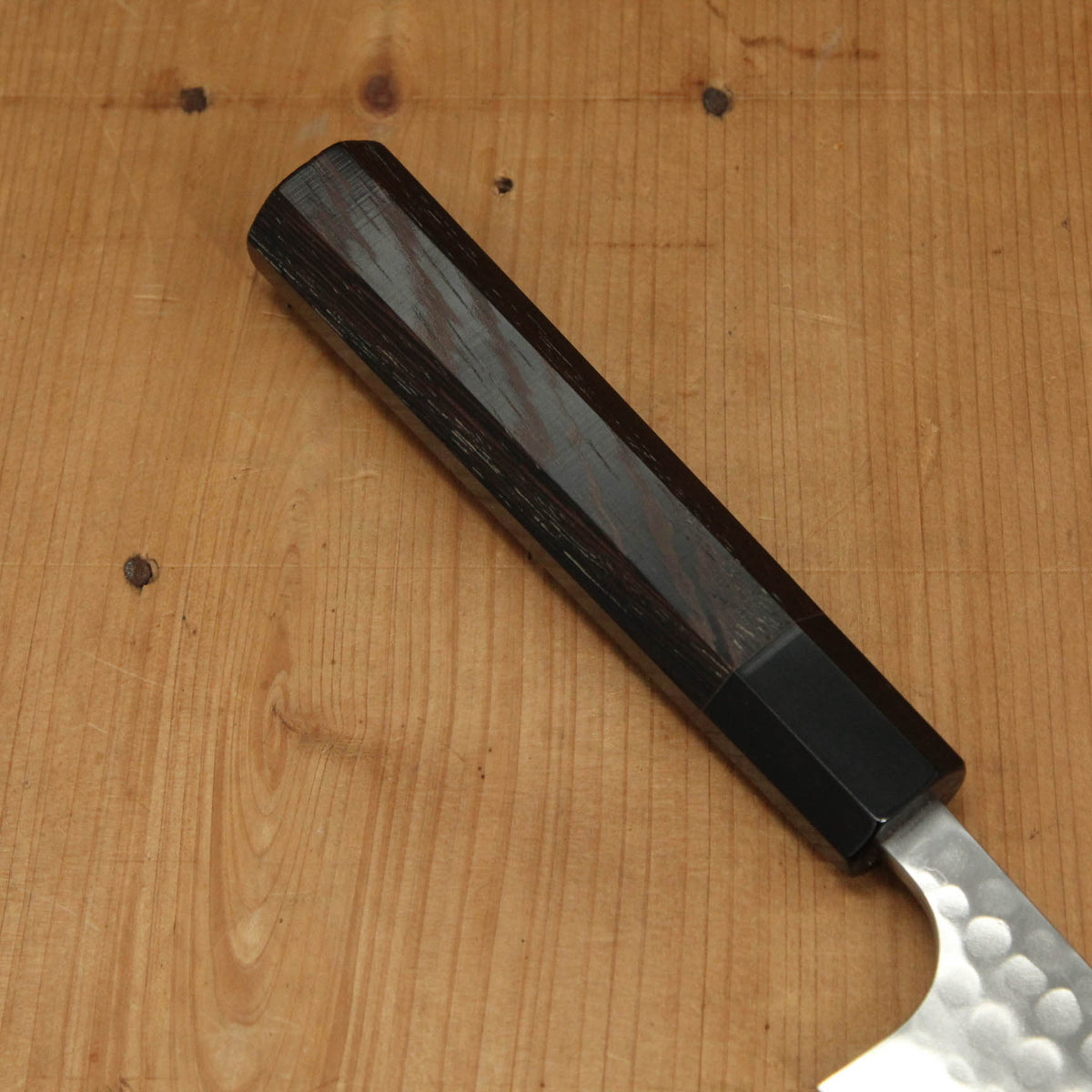 Anryu Hamono 150mm Petty Stainless Clad Aogami Tsuchime Wenge Handle