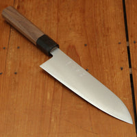 Hatsukokoro Hayabusa 180mm Santoku HAP40 Walnut Handle
