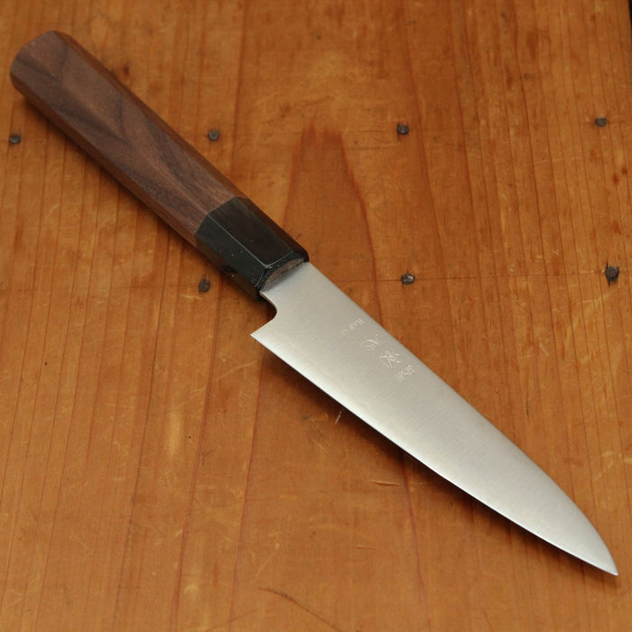 Hatsukokoro Hayabusa 120mm Petty HAP40 Walnut Handle