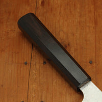Hatsukokoro Ginyo 180mm Santoku Ginsanko Damascus Ebony Handle