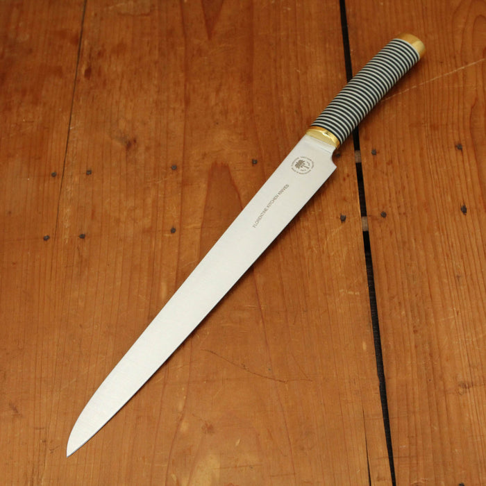 Florentine Four 270mm Slicer Knife Stainless White & Black