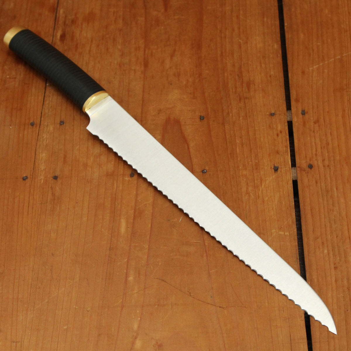 Florentine Four 270mm Bread Knife Stainless Black & Black