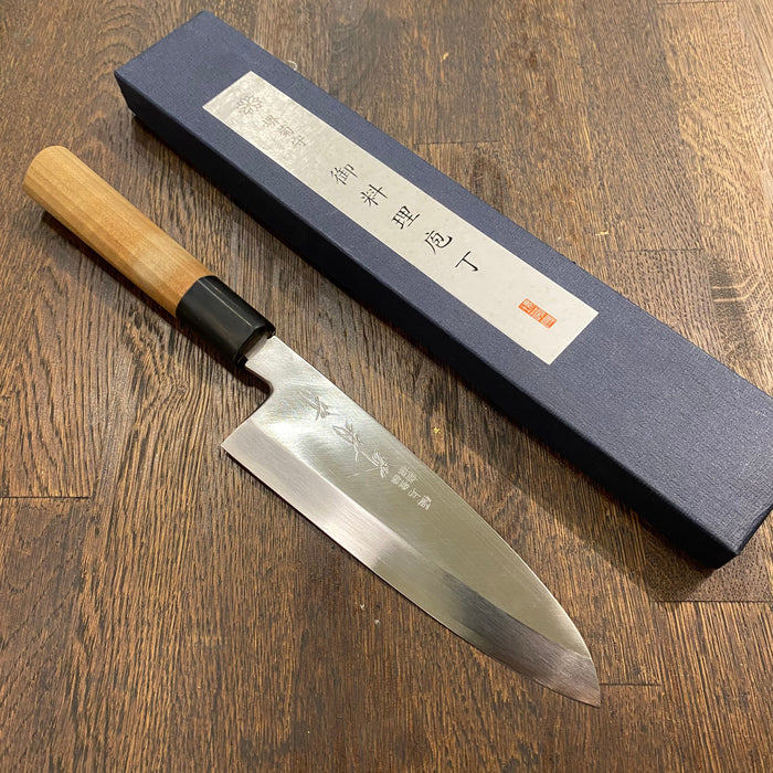 Sakai Kikumori 180mm Funayuki Gokujyo Shirogami 2 Right Hand Single Bevel