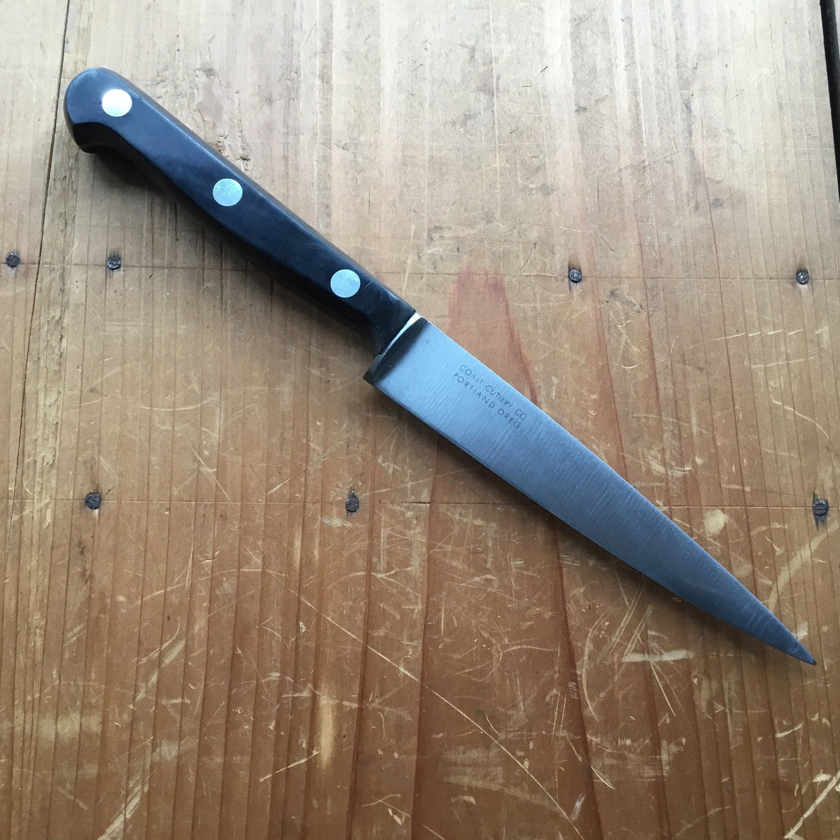 New Old Stock Anton Wingen Jr 4.75" Carbon Steel Utility Solingen 1960's