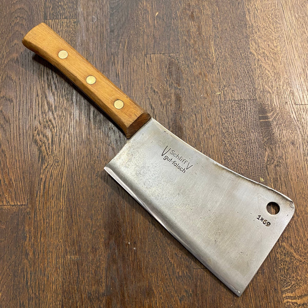 F Dick 7” Cleaver Carbon Steel 1960’s-70’s