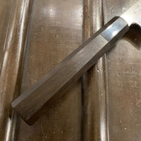 Takada no Hamono 180mm Gyuto Aogami 2 Shiraki Mizu Honyaki - Ebony & Horn Octagon