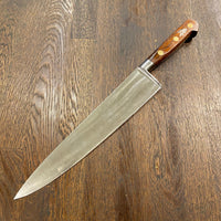 K Sabatier Jeune 10” Chef Knife Carbon Steel 1960’s
