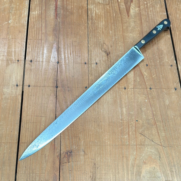 K Sabatier Jeune 13.25" Tranchelard Slicer Carbon Steel 1950s?