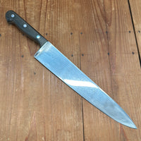 Art Ullis Tacoma Wash 10.25” Chef Knife Transitional Carbon Steel 1960s Solingen