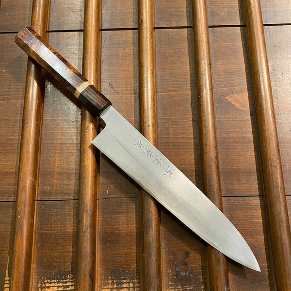 Shigehiro 240mm Gyuto (Yoshikazu Ikeda) Shirogami 2 Custom Handle