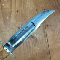 Luomanen & Kumpp 5" Puukko Scout Knife Carbon Steel & Birch Finland 1922-45