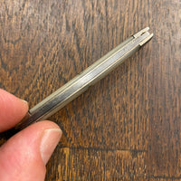 Case XX USA 2 7/8” Serpentine Pen 9233 Carbon Blades Pearl Celluloid Scales 1965-70