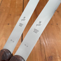 New Old Stock J A Henckels 3pc Carving Set SuPERfection No Stain Solingen 1950s 60s