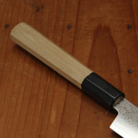 Sakai Kikumori Kikuzuki Uzu 150mm Petty Aogami 1 with Saya