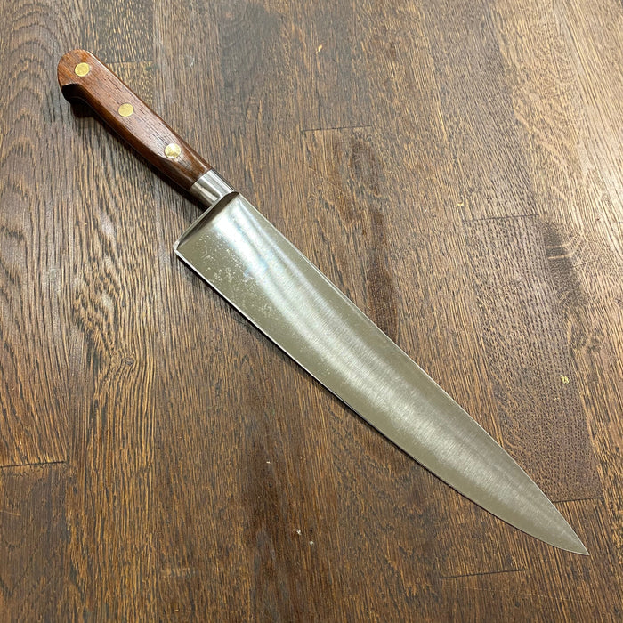 K Sabatier Jeune 10” Chef Knife Carbon Steel 1960’s
