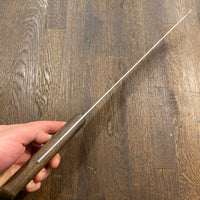 Unmarked 12” Scimitar Carbon Steel USA 1930-60s