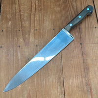 Art Ullis Tacoma Wash 10.25” Chef Knife Transitional Carbon Steel 1960s Solingen