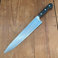 J. A. Henckels 10” Chef Knife Transitional Carbon Steel Late 1960s / Early 70s