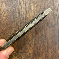 Unmarked  4" Jack Knife Carbon Steel Horn Handle -Sheffield?