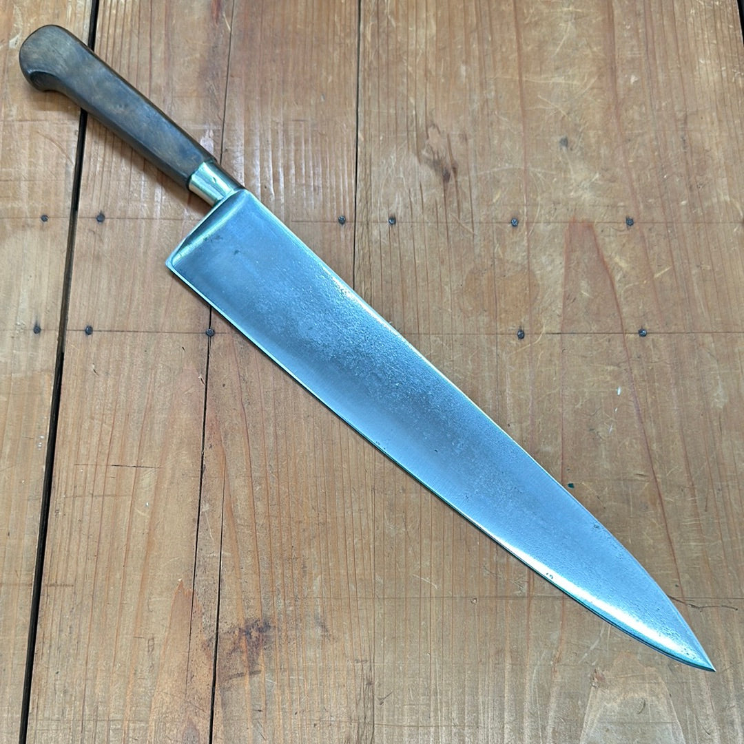 Sabatier La Trompette 12" Chef Knife Carbon Steel 1920-40