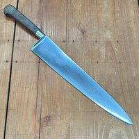 Sabatier La Trompette 12" Chef Knife Carbon Steel 1920-40