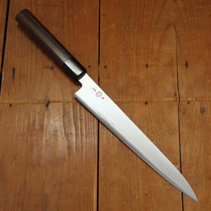 Takada no Hamono HH 240mm Sujihiki Aogami 2 Octagonal Rosewood Handle
