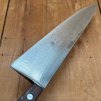 Vintage Landers Frary & Clark Universal 14.25” Chef Knife Carbon USA 1909-1950