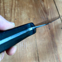 J A Henckels 10" Lobster Splitter / Chef de Chef Hand Forged Carbon Steel 1950s Early 60s