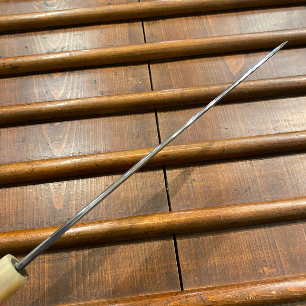 Konosuke Fujiyama 270mm Kiritsuke Aogami 1 Ebony Blonde Lefty