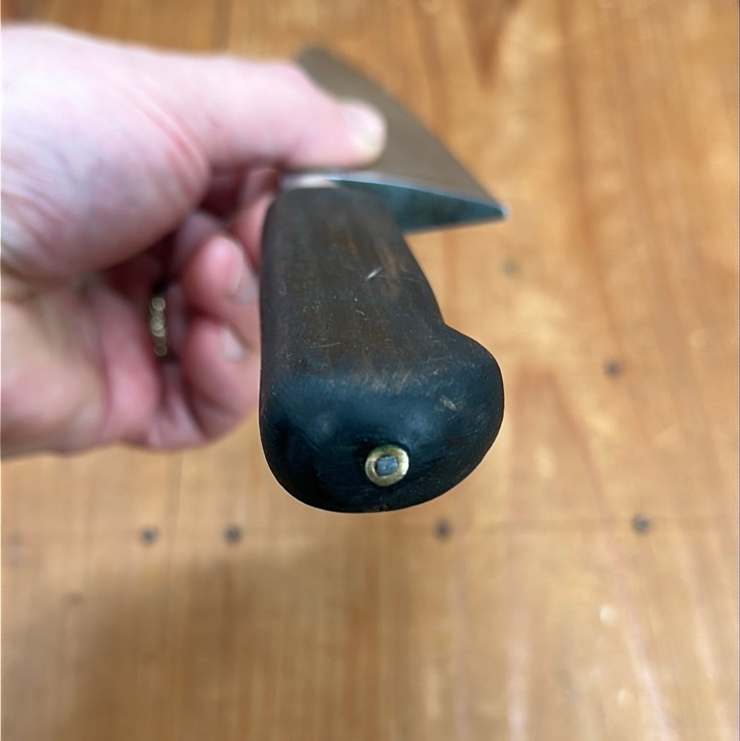 Unmarked 9.5" Chef Knife Cuisine Massive / Nogent Style Carbon Steel 1950s-60s?