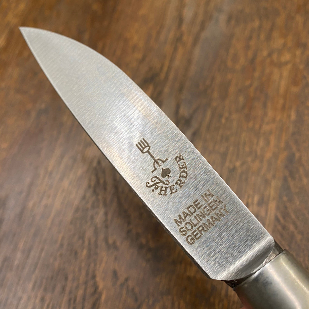 Friedr Herder 5” Old Farmer’s Knife Carbon Black Beech