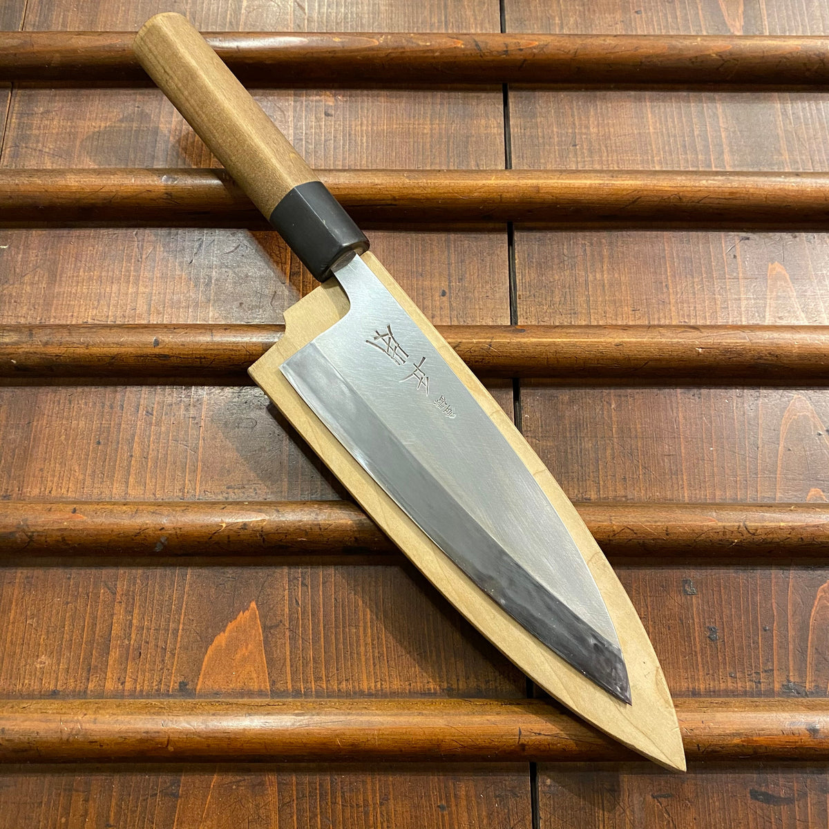 Masamoto KS 165mm Deba Shirogami 2 Ho Handle W Saya