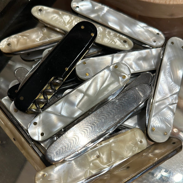 ウェルトナイフ　Solingen ドイツ　靴工具　アンティーク 9D0A478C-0981-4BF5-AD17-
