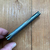 Unmarked 2 Blade 4.5" French Shepherd Knife Carbon Steel 1950s-60s?
