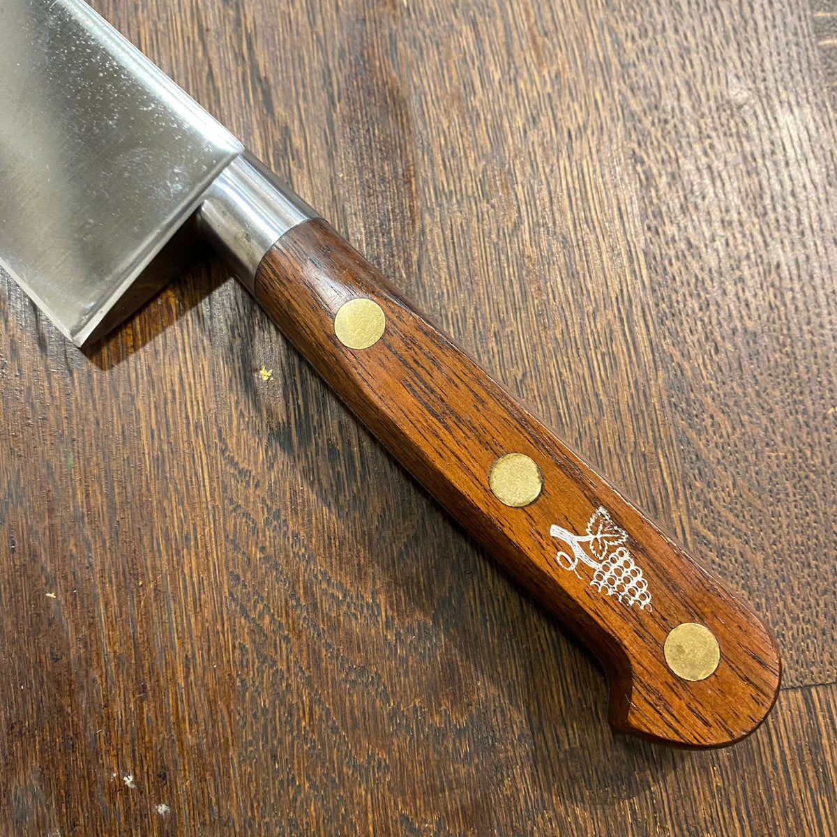 K Sabatier Jeune 10” Chef Knife Carbon Steel 1960’s