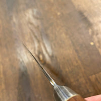 170mm Santoku Stainless Clad Aogami 2 With Bubinga Handle