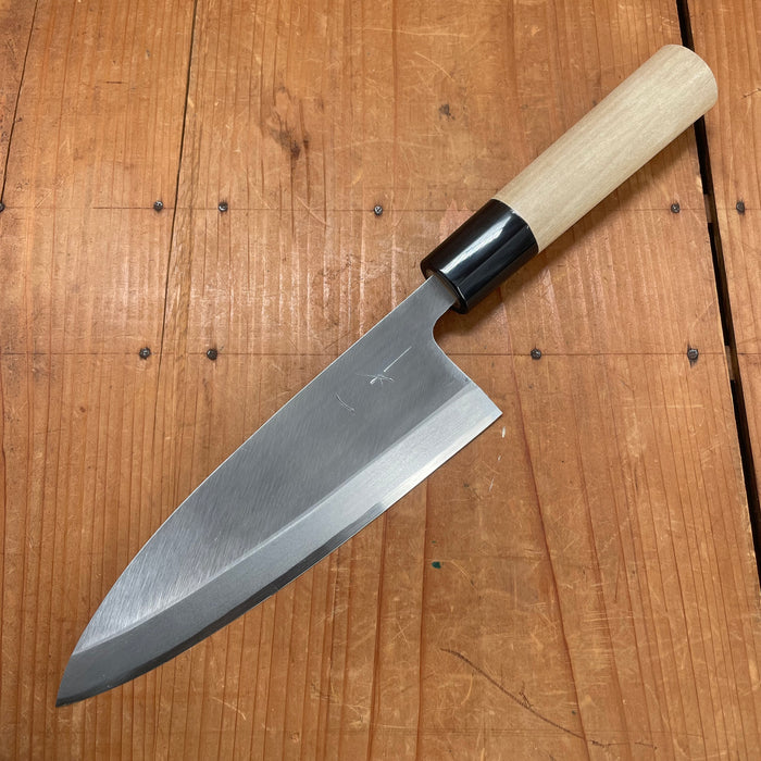 Hitohira Gorobei 165mm Deba Shirogami 3 Ho Wood - LEFTY