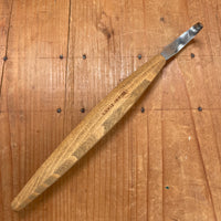 Wood Tools Right Handed Compound Curve Spoon Knife with Handle