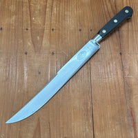 Sabatier Trumpet / Ancienne Maison 9.5” Carving Knife Stainless France 1950s-60s