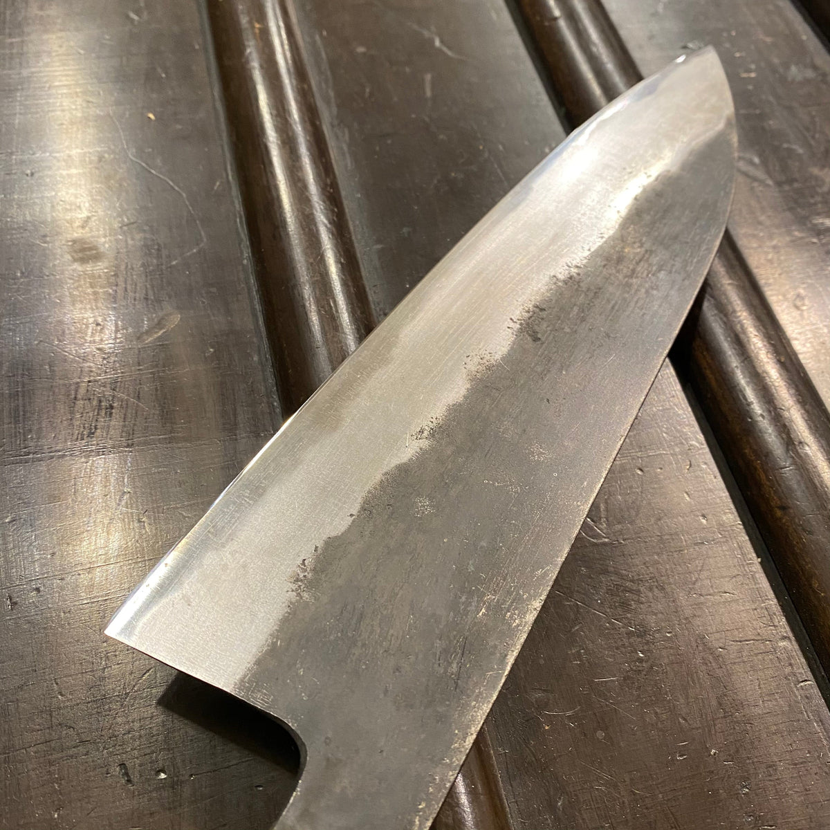 Sakai Kikumori 210mm Wa Gyuto - Shirogami 1 - Kurouchi